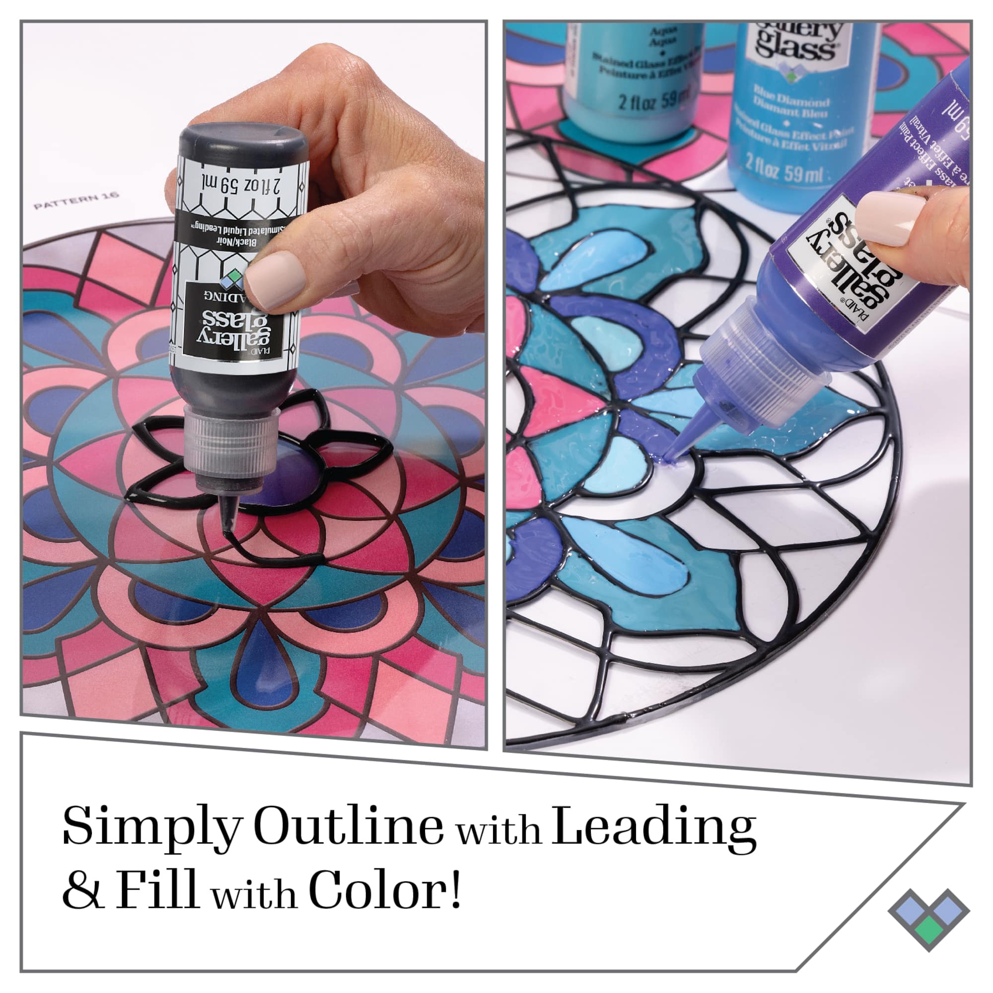 Plaid® Gallery Glass® Value Pack